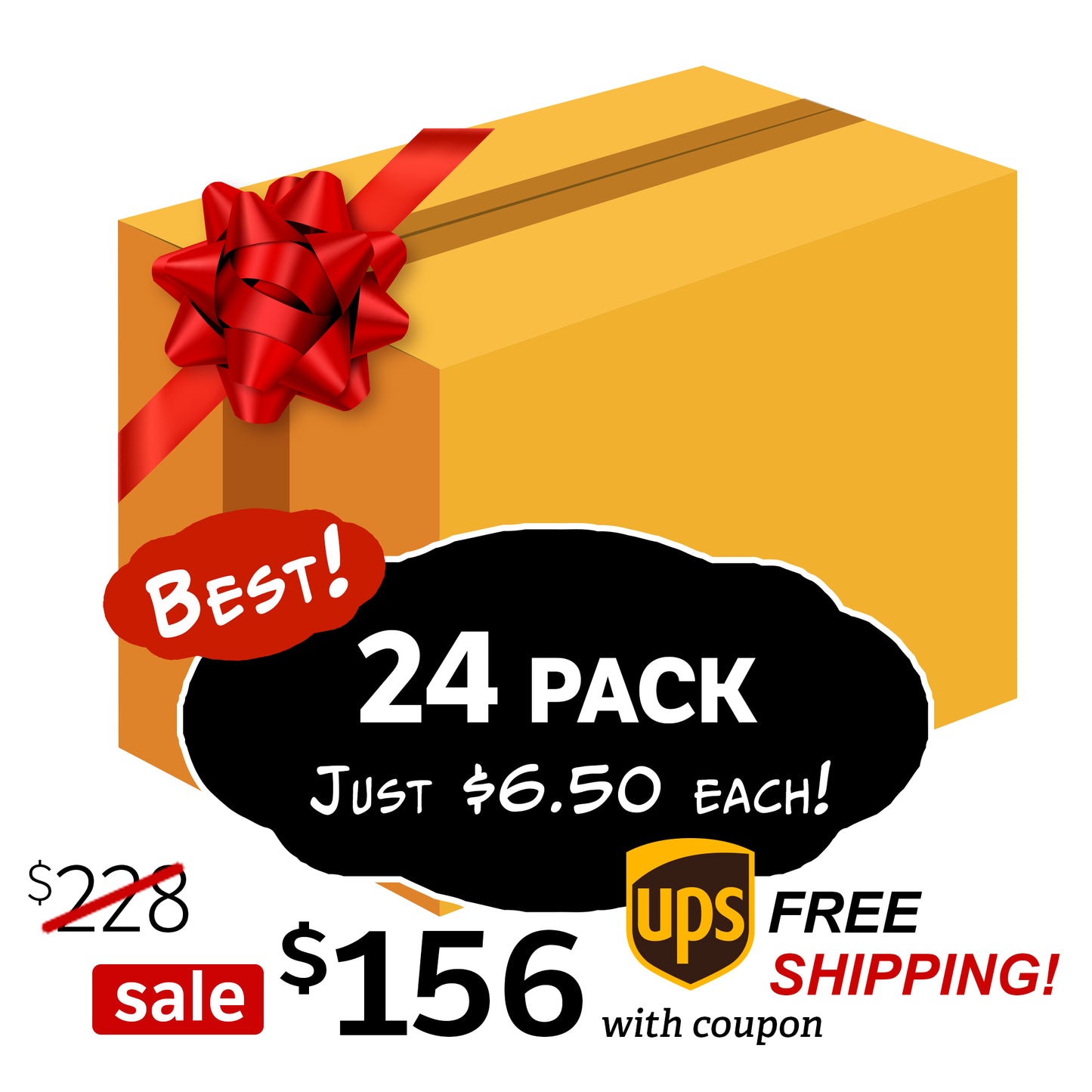 Puffy Pop® 24 Pack Box: Choose Your Flavors