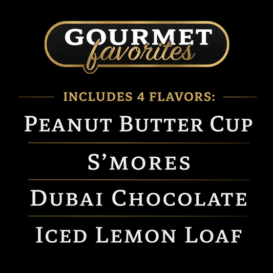 Gourmet Favorites Bundle - 4 Pack of Puffy Pop Popcorn Puffs