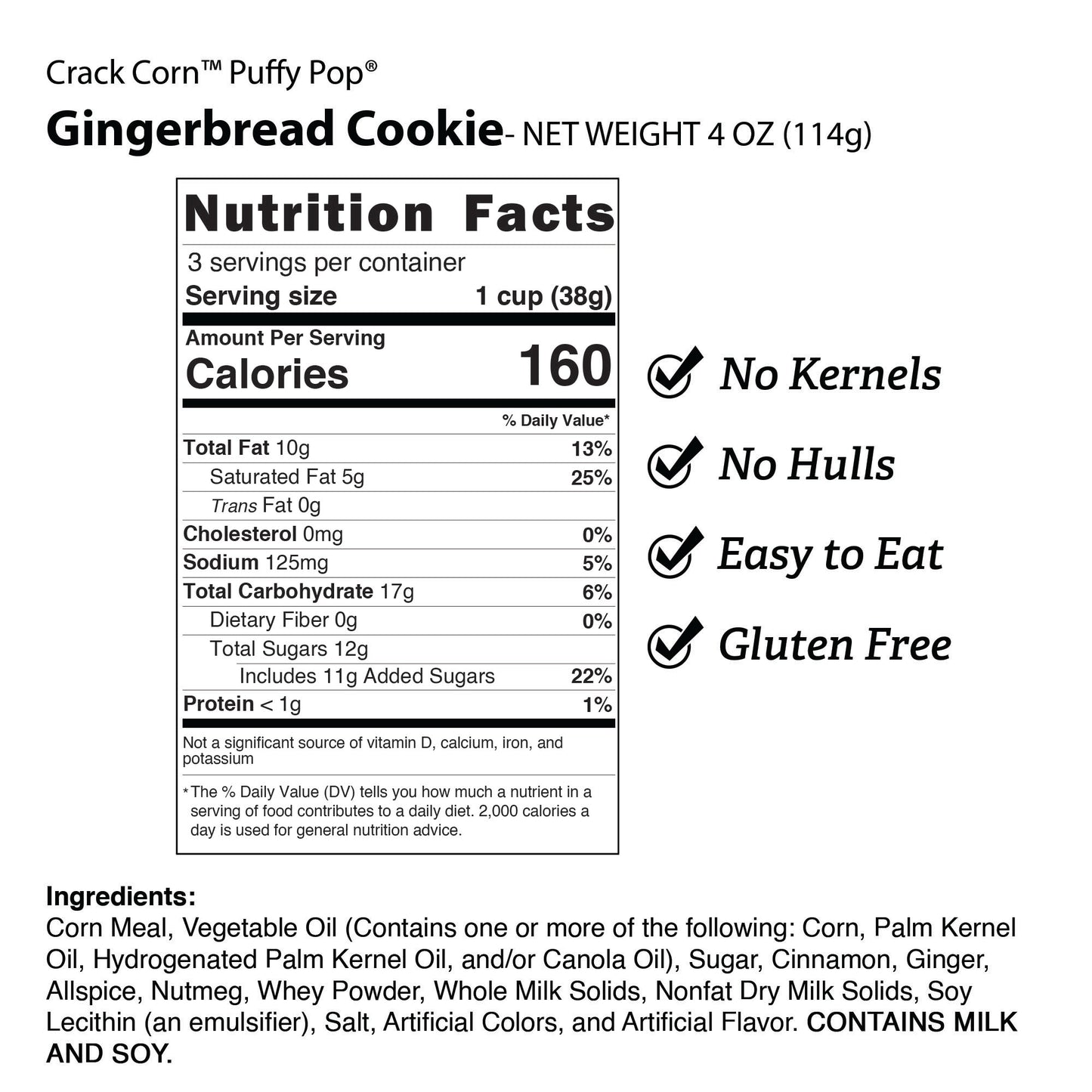 Gingerbread Cookie (GF)