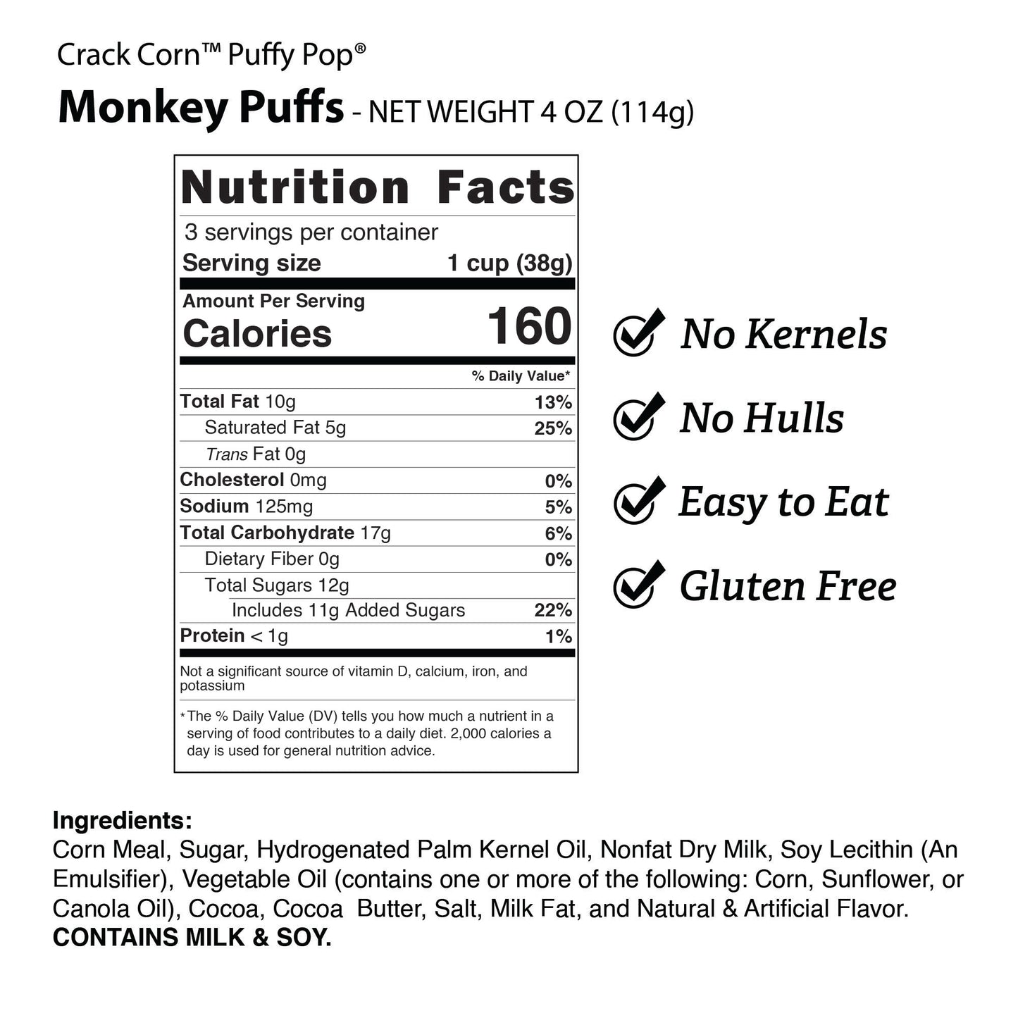 Monkey Puffs® (GF)