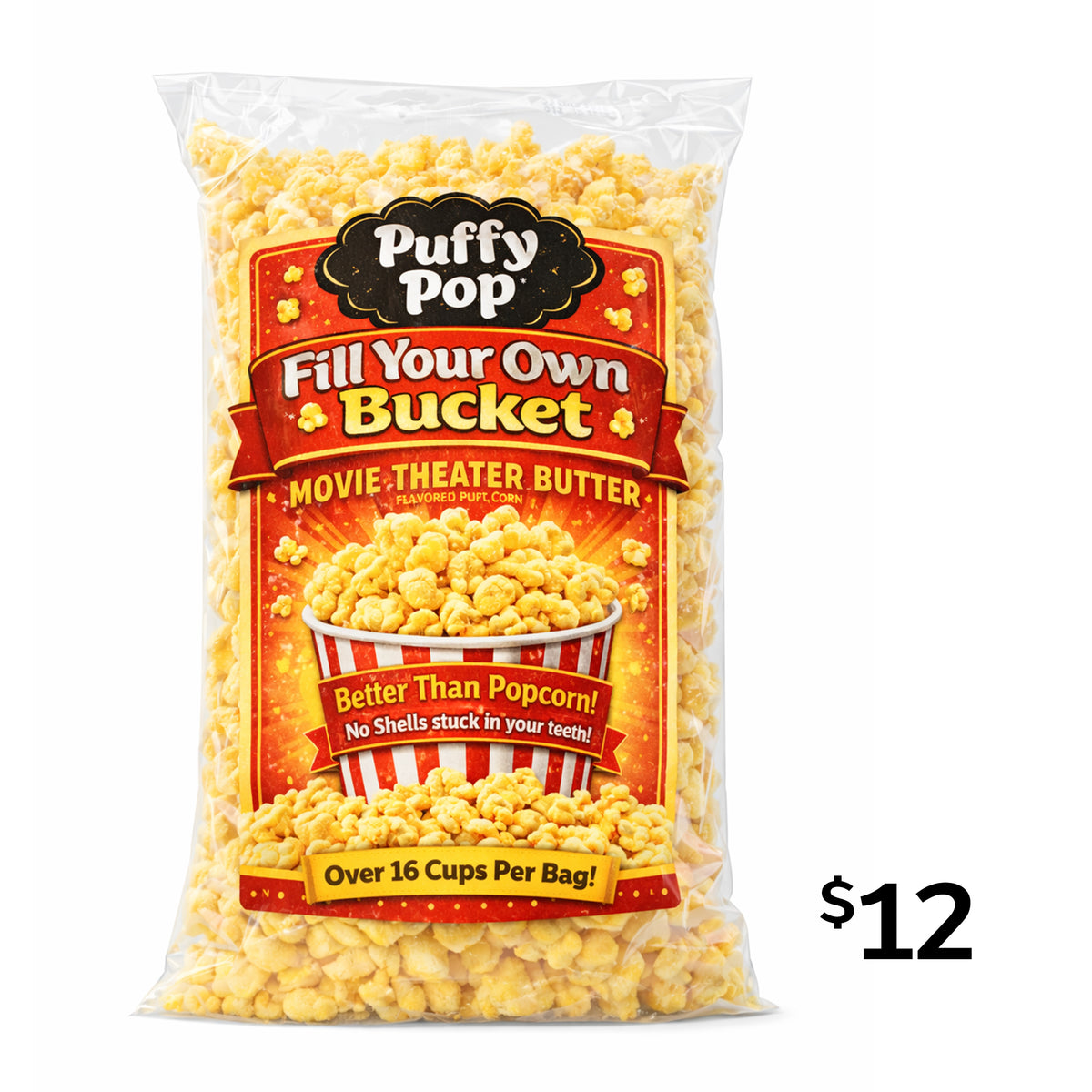Movie Theater Butter Bucket Bag