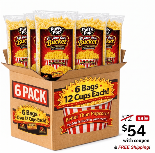 Movie Theater Butter (GF) - 6 Pack Box