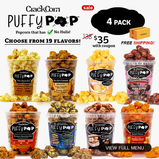 Puffy Pop® 4 Pack Box: Choose Your Flavors