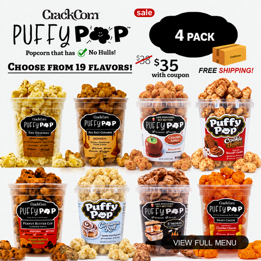 Puffy Pop® 4 Pack Box: Choose Your Flavors