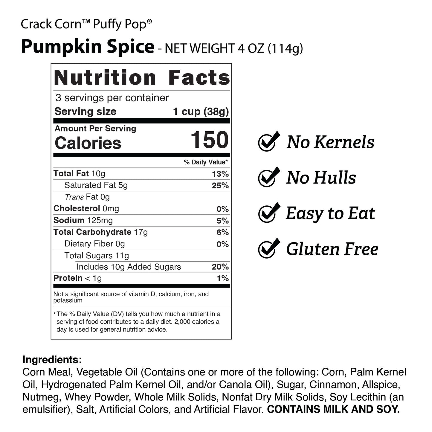 Pumpkin Spice (GF)